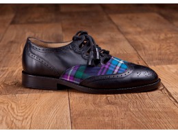 Another black and tartan shoe